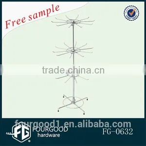 Flower-like Three Layer Metal Display Rack for Counter thumbnail-1