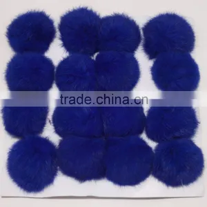 Factory Price Rabbit Fur Poms for Keychain thumbnail-4