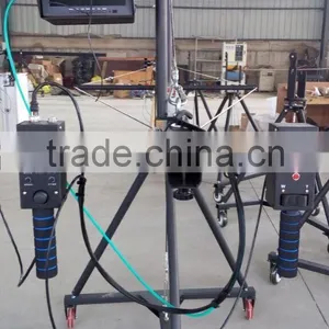 Professional Camera Crane Triangle Jimmy Jib With 14m Triangle and Motorized Head thumbnail-5