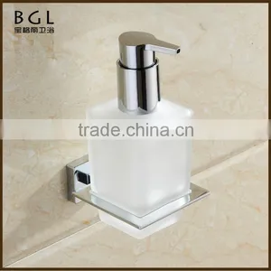 20738A Square Design Wall-mounted Zinc Alloy Soap Dispenser Bathroom Accessories thumbnail-1