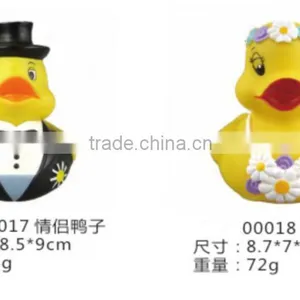 Couples PVC Duck/man and Wifepvc Duck/get Married Duck thumbnail-1