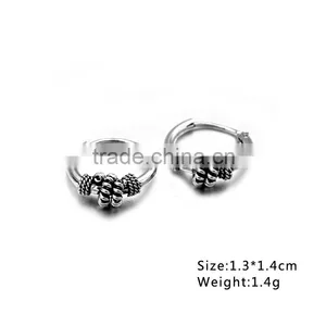 Hot Selling Casting Earrings in Stock Stainless Steel Simple Earrings Jewelry Factory Price Wholesale Earrings thumbnail-3