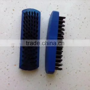 Good Quality Wholesale Blue Color Maple Wood Made Shoes Brush thumbnail-3