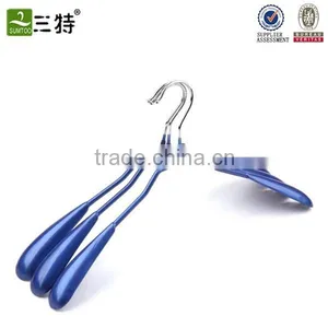 Wide Shoulder Pvc Coat Metal Shirt Hanger thumbnail-1