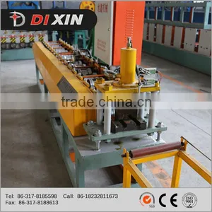 Dixin Manufacturer Steel Fence Post Roll Forming Machine With Train Service thumbnail-4