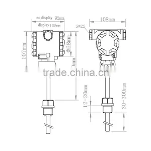 TTS-CA15 Anti-explosion Plug-in Temperature Sensor Rs232 thumbnail-2
