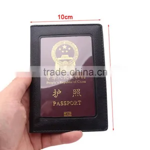 Transparent Russia Passport Cover PU Leather Clear Card ID Holder Case for Travelling Passport Bags 9 Colors thumbnail-5
