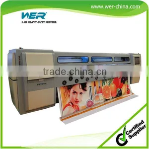 3.3 m Wide Format Solvent Printer WER-SD3404 thumbnail-1
