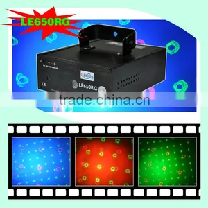 250mW Multi-Effects Twinkling Laser and 3W RGB LED Light thumbnail-1