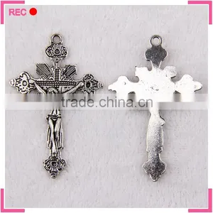 Custom Stainless Steel Pendant for Men, Wholesale Cross Pendant Bulk Sale thumbnail-4