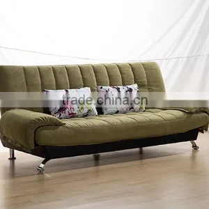 2016 Direct Factory Supplying High Quality Modern Design Green Fabric Sofa Bed for Living Room Furniture thumbnail-1