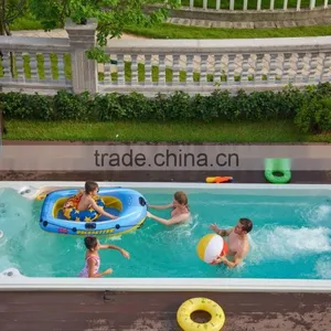 Outdoor Spa Pool/ Sexy Massage Spa/Hydro Swim Jet Pool thumbnail-5