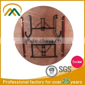 Wholesale Cheap Wooden Round Folding Table KP-BT003 thumbnail-1