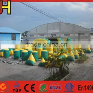 Export Market Top Quality Customized 46 PCS Laser Tag Inflatable Laser Maze For Sale thumbnail-1