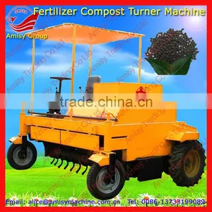 Amisy Self-propelled Compost Turning Machine for Fermenting Urban Solid Waste 0086-13733199089 thumbnail-1