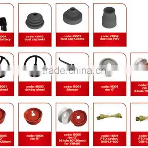 Japanese Iseki Tractor Spare Parts Exhaust Pipe thumbnail-4