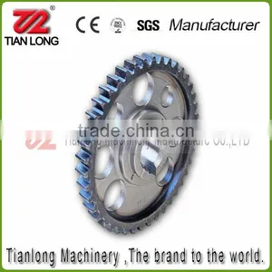 C45 Steel S818 Timing Sprocket/Kettenrad/Pinon/Pignon/Roda Dentada Wheel With 9.525mm Pitch 42 Teeth thumbnail-1