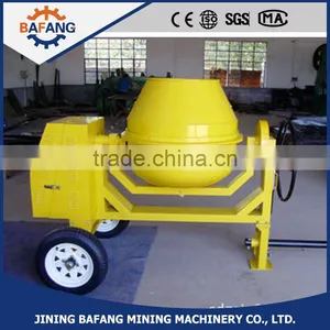 CM-4CP 260 Portable Mini Vertical Tilting Drum Concrete Mixer With Electric Motor thumbnail-1