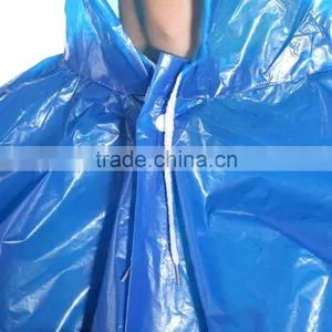 Outdoor Adult Waterproof Portable Climbing Hiking Thickened Disposable Raincoat Poncho Travel Kit thumbnail-4