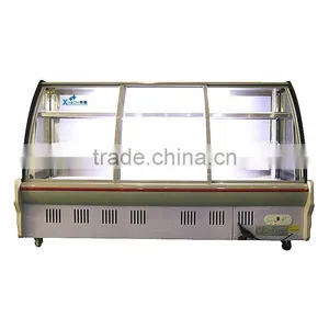 SC-1600Zdc Shot Glass Display Cabinet Cream Display Cabinet Vegetable Storage Cabinet thumbnail-1