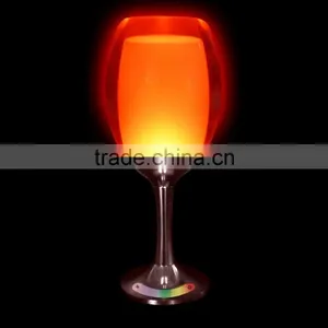 Wine Glasses Rechargeable LED Cup Night Light 1.5w/ USB Charging Cord,7 Color Changing Base,Energy-saving 8-Level thumbnail-2