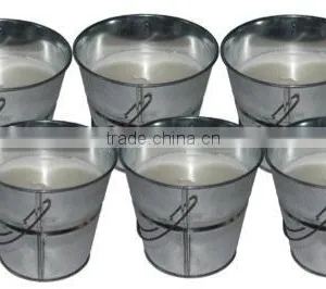18 Oz. Citronella Candle In Metal Bucket , Deet-Free Insect Repellent thumbnail-2