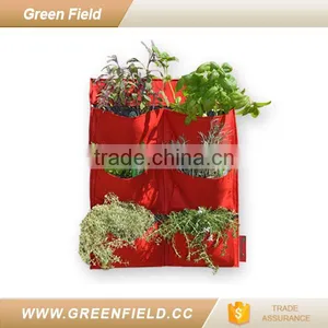 Felt Bag Vertical Garden Wall Planter Non Woven Planting Bag thumbnail-1