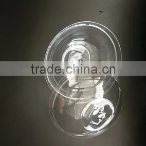 Disposable Clear Plastic Dome Lid for Paper Bowl, 14*14*4.5cm thumbnail-3