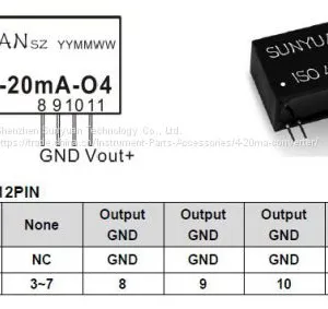 2-Wire Passive 4-20mA to Voltage Signal Converter 3KV Isolation thumbnail-4