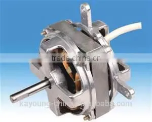 Full Cooper Wire Universal Electric Fan Motor With Aluminum Frame thumbnail-1