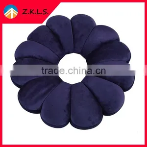 Comfortable Double Sided Fabric Flower Neck Shape Pillow thumbnail-2