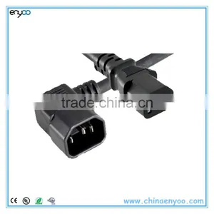 CPU/PDU Angled Power Cord - C14 Left Angle to C13 - 10 Amp thumbnail-1