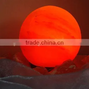 Himalayan Unique Ball Salt Lamp thumbnail-1