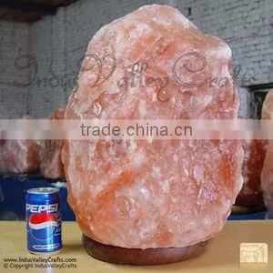 Himalayan Rock Salt Lamp, Crafted Salt Lamp, Salt Lamp Ionizer thumbnail-1