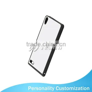 Wholesale Black Rubber TPU 2D 5.5 Inch Sublimation Cell Phone Plastic Cover For Ascend P6 thumbnail-3
