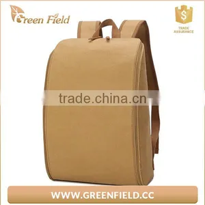 Hot Sell School Usage Bag Folded Washable Kraft Paper Backpack thumbnail-2