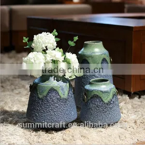 Antique Chinese Porcelain Vase Blue Chinese Vase thumbnail-4