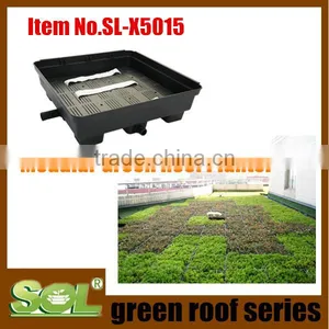China Manufacture F-gardening Vertical Green Roof Rooftop Garden Modular Planter thumbnail-1