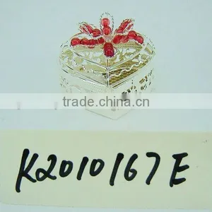 Silver Valentine Metal Gift Packing Basket thumbnail-1
