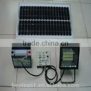 Green Energy Stand-alone High Quality off Grid Auto Switch 150w Solar Powered Indoor Led Light thumbnail-1