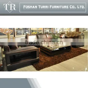 K103 Top Italy Genuine Leather Sofa Set Corner Sofa Modern Living Room Sofa thumbnail-1