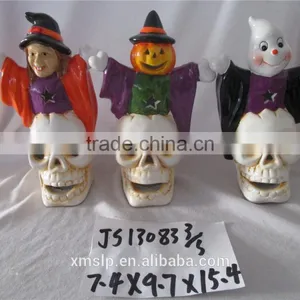 Halloween Ceramic Skull thumbnail-1