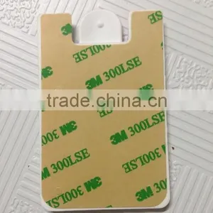 China 3M Sticker Card Holder,mobile Phone Silicone Wallet thumbnail-5