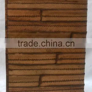 Handmade Vintage Tan Color Pipine Leather Notebook thumbnail-2