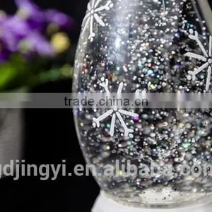 PVC Big Transparent and Black Hat of Snowman for Table Decoration thumbnail-6