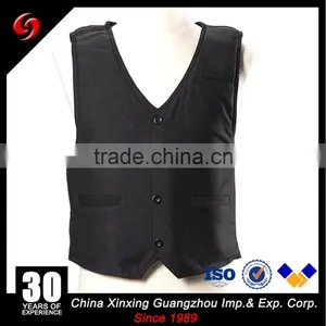 NIJ IIIA Concealable Soft Bullet Proof Vest 0.3 Square Meters Aramid PE Sale thumbnail-1