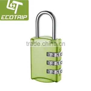 Promotional 3-dial Combination Zinc-alloyed Locks,luggage Locks thumbnail-3