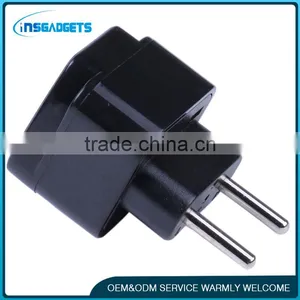 Universal AU UK EU AC to Euro Plug Adapter (WD-9C) thumbnail-2