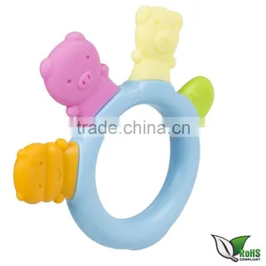 100% BPA Free Teether Toy Best Choice Products (Set of 6) Baby Teether Toy With Unique Fun Shapes thumbnail-3