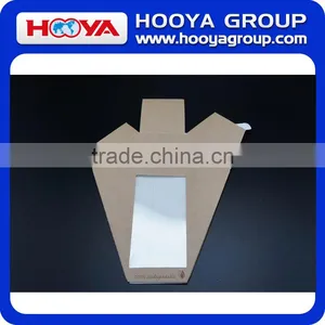 Disposable Brown Kraft Paper Sandwich Packing Box With Window,can Printing LOGO thumbnail-2